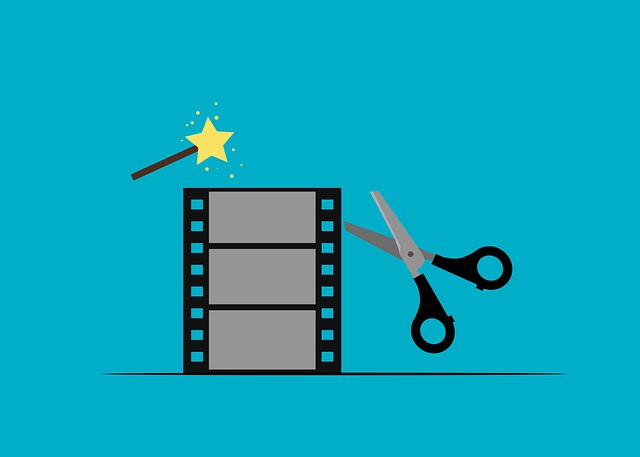 An illustration of the video editing process.